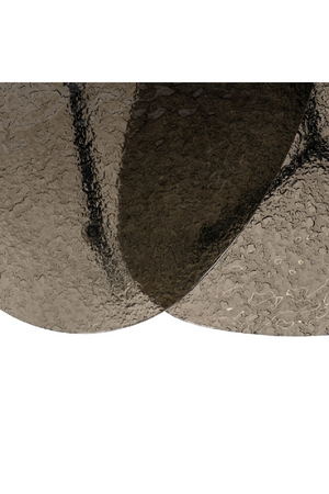 Black Glass Coffee Table Set (2) | Richmond Interiors Riley | Oroa.com