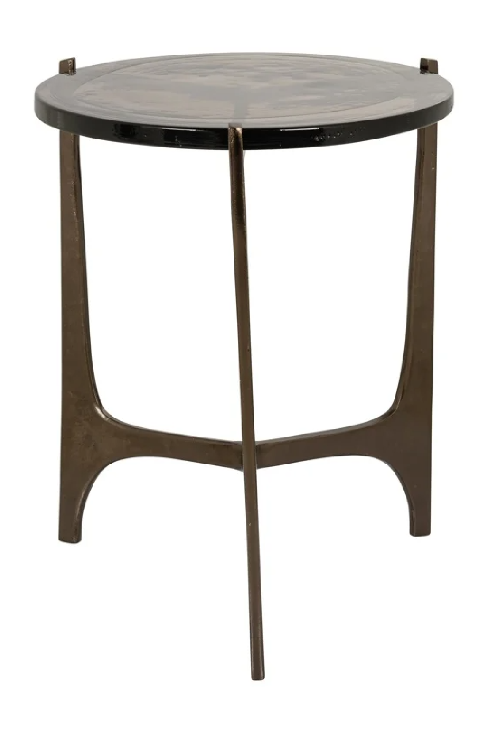 Round Glass Side Table | OROA Mateo | Oroa.com