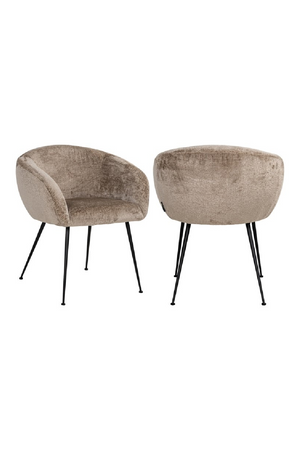 Curved Modern Dining Chair | Richmond Interiors Ruby | Oroa.com