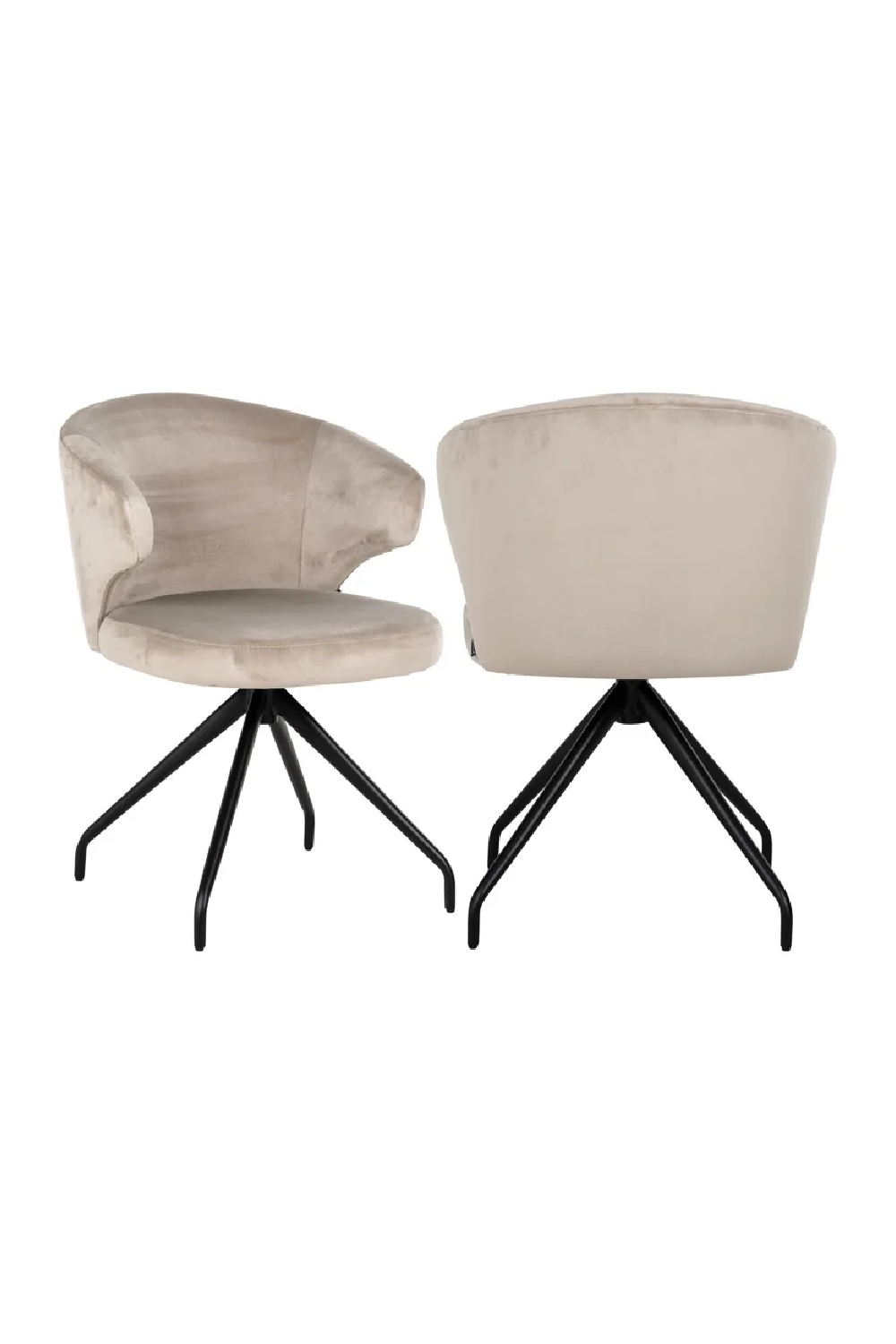 Modern Swivel Chair | Richmond Interiors Milly | Oroa.com