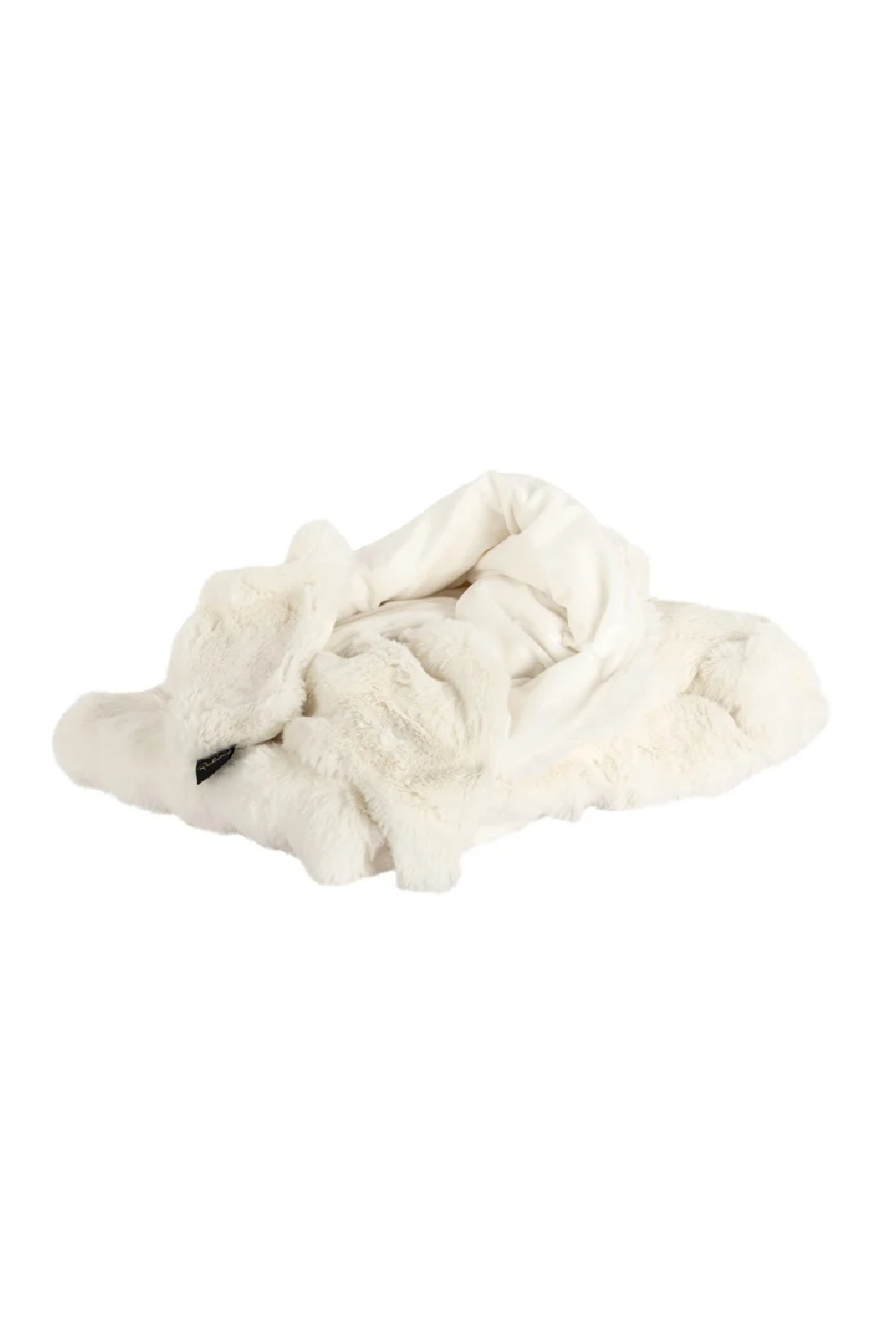 White Furry Blanket | OROA Nassim | Oroa.com