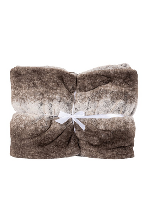 Brown Furry Blanket | Richmond Interiors Nanoek | Oroa.com