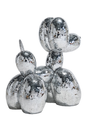 Mosaic Glass Sculptural Deco L | Richmond Interiors Dog | Oroa.com