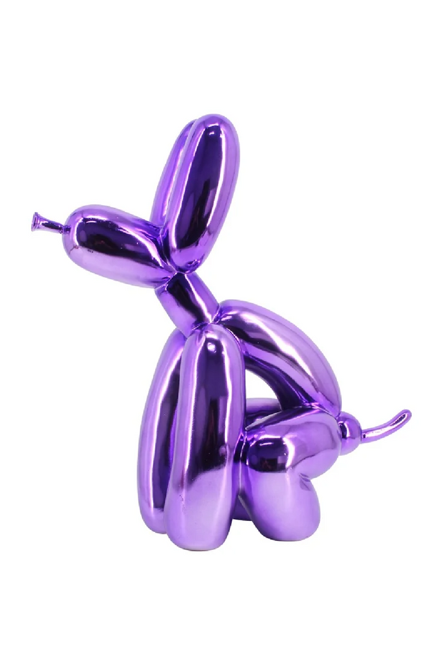 Purple Sculptural Deco | Richmond Interiors Dog | OROA