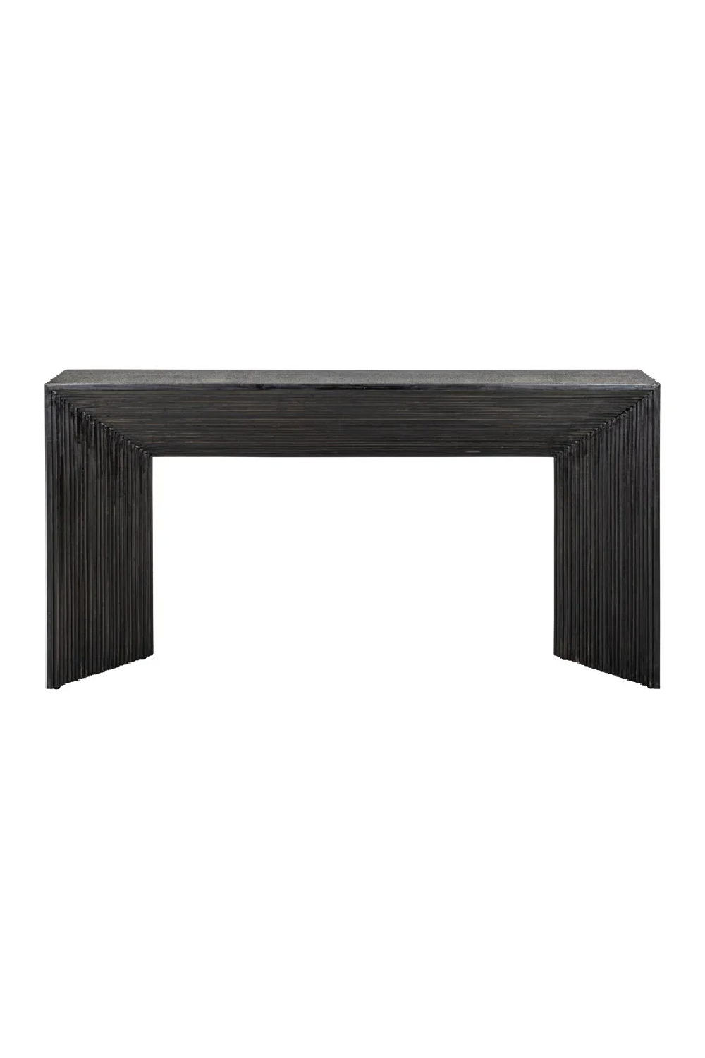 Black Angular Console Table | Richmond Interiors Gizen | Oroa.com