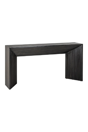 Black Angular Console Table | Richmond Interiors Gizen | Oroa.com