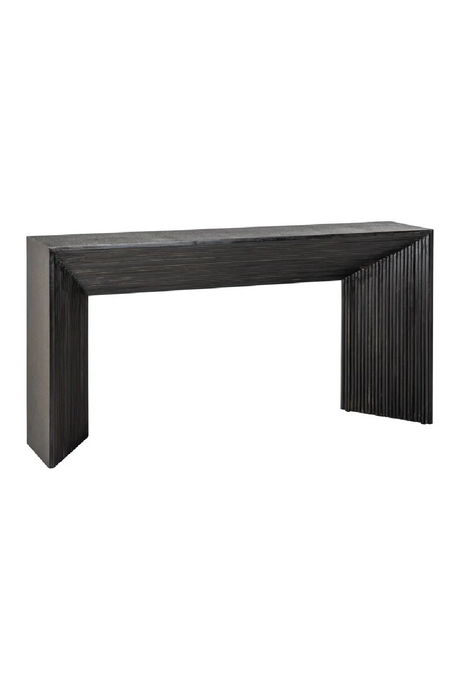 Black Angular Console Table | Richmond Interiors Gizen | Oroa.com