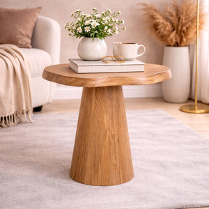   Natural Oak Side Table | Oroa.com