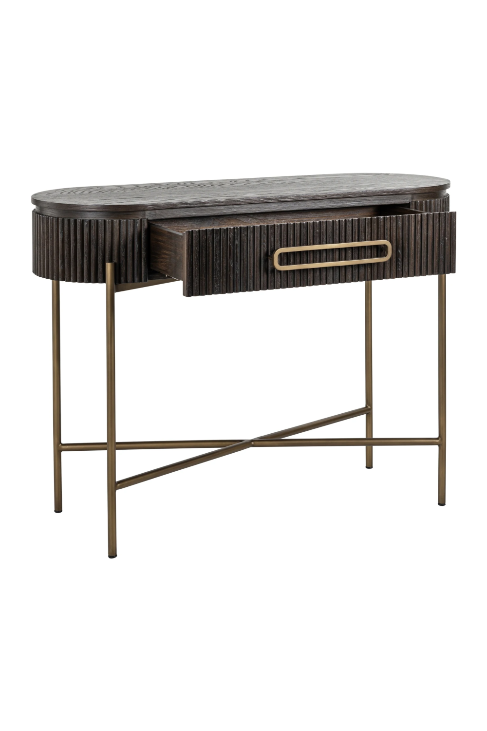 1-Drawer Oak Console Table | OROA Luxor | Oroa.com