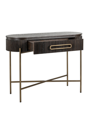 1-Drawer Oak Console Table | Richmond Interiors Luxor | Oroa.com 