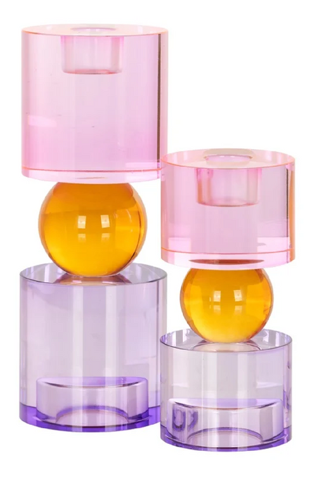 Crystal Modern Candle Holder | Richmond Interiors Zahra | Oroa.com