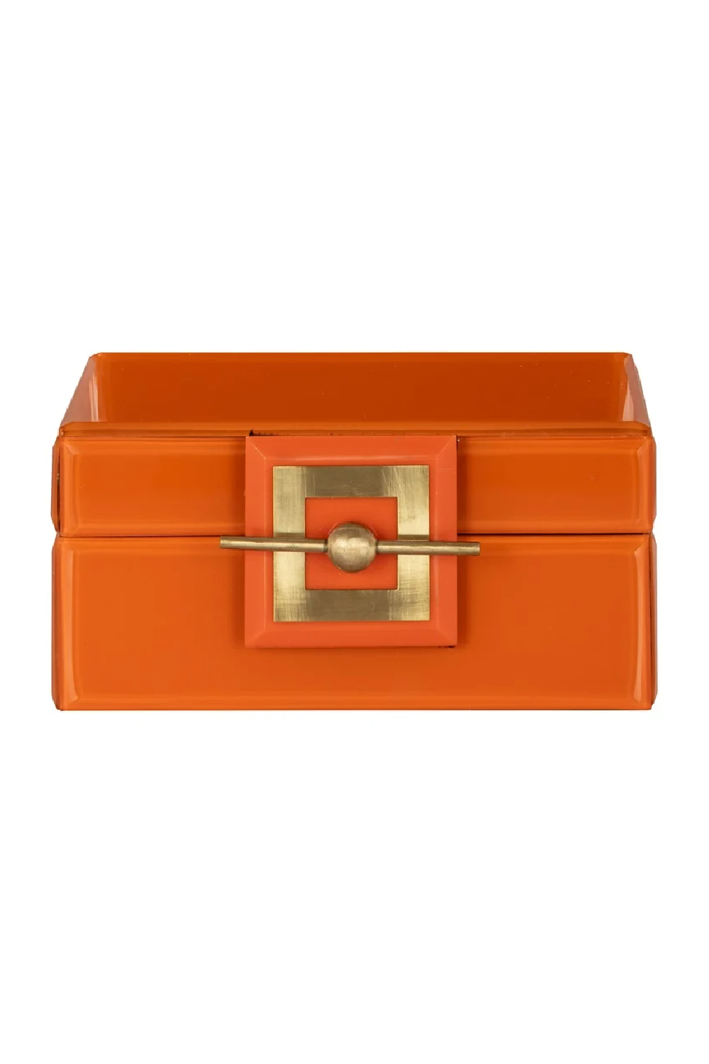 Orange Glass Jewelry Box | OROA Bodine | Oroa.com