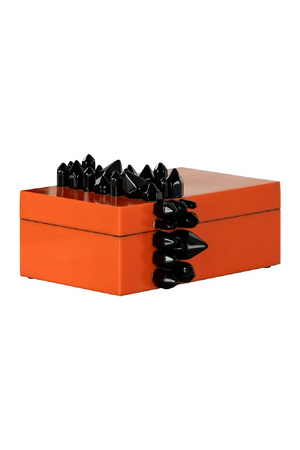 Orange Modern Jewelry Box | Richmond Interiors Charline | Oroa.com