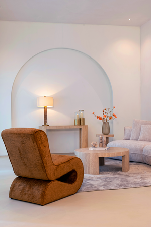 Beige Travertine Console Table | Richmond Interiors Biltmore | Oroa.com