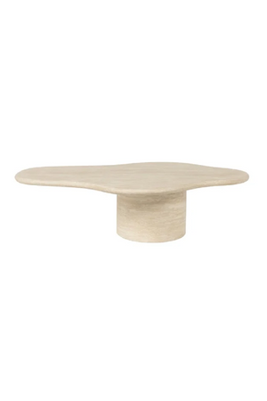 Travertine Organic Coffee Table | Richmond Interiors Fictus | Oroa.com