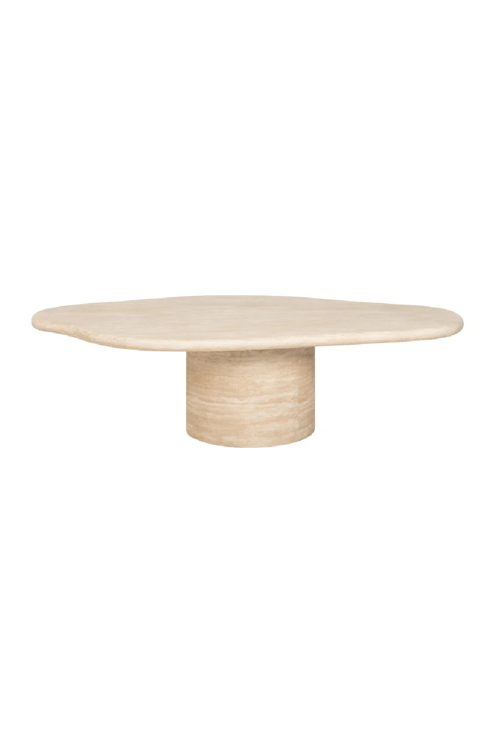 Travertine Organic Coffee Table | OROA Fictus | Oroa.com