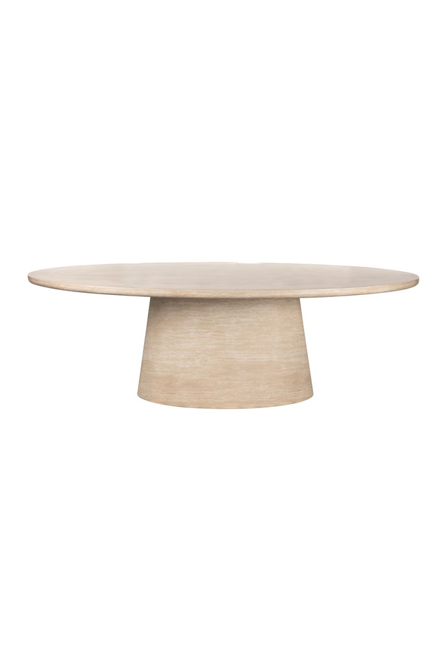 Travertine Organic Dining Table | Richmond Interiors Fictus | Oroa.com
