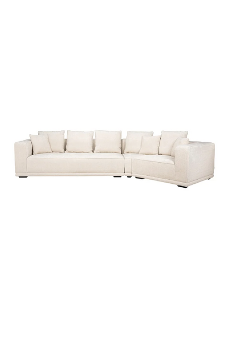   Beige Chenille Sofa | Oroa.com
