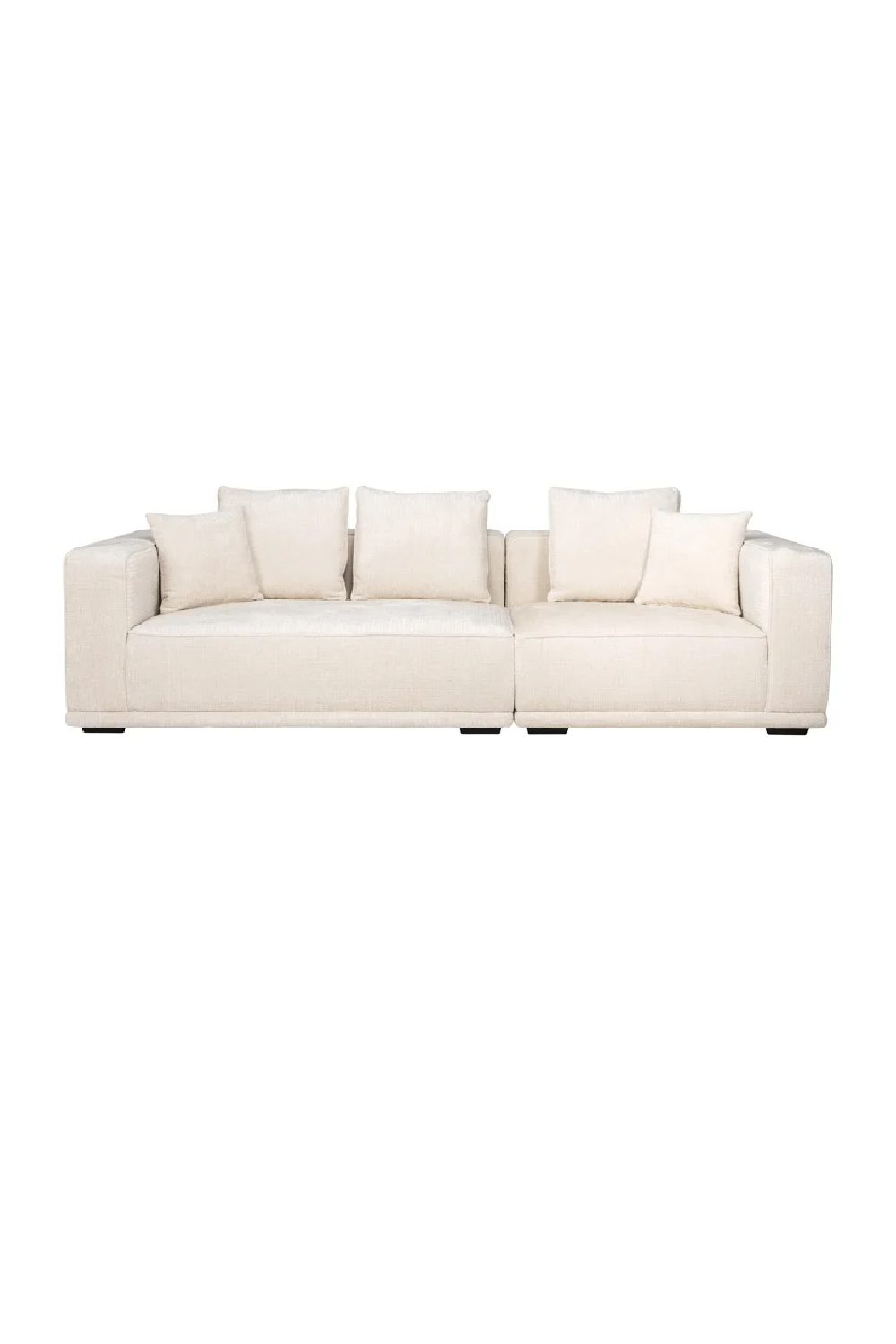 Beige Chenille Sofa | Richmond Interiors Lusso | Oroa.com