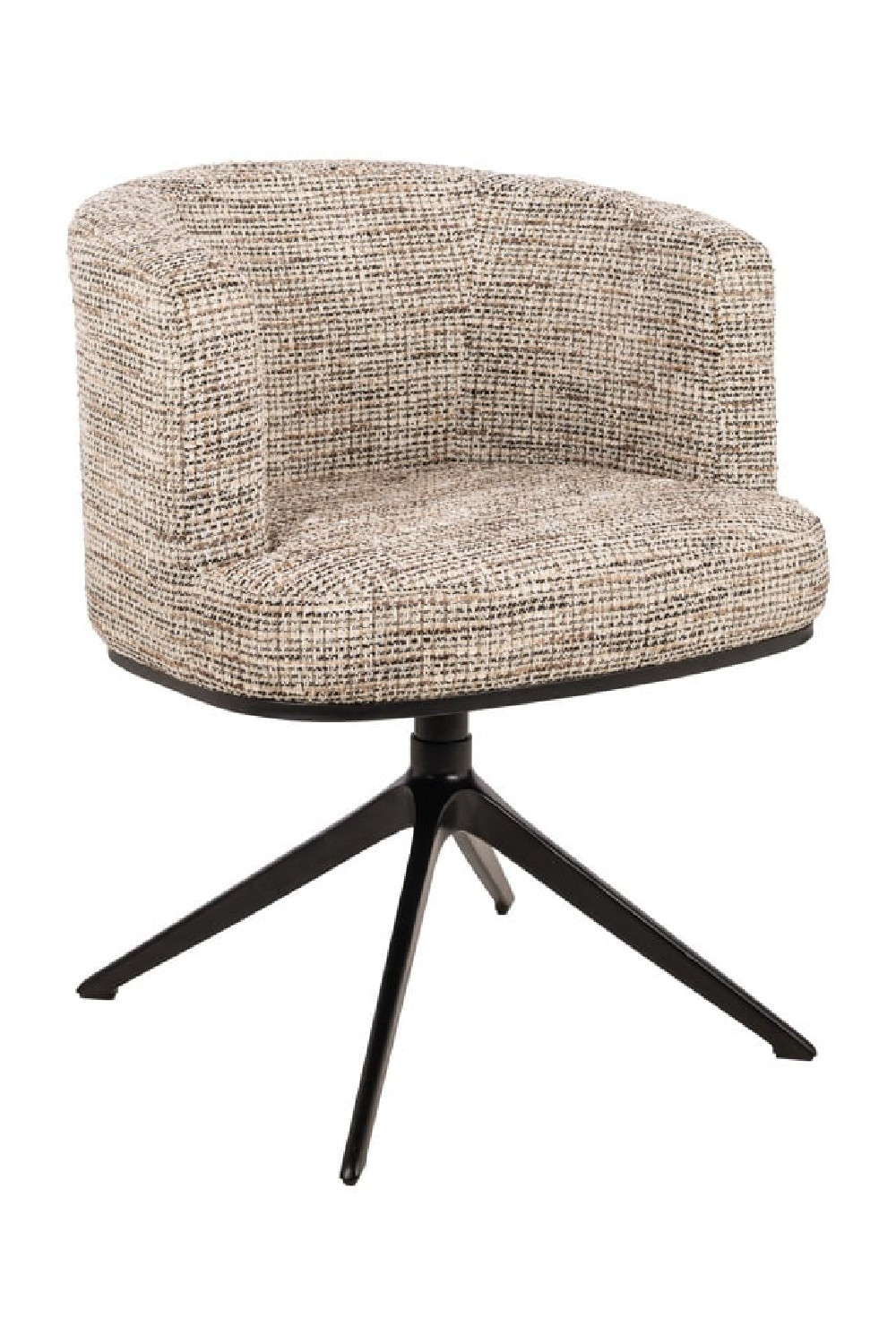 Curved Modern Swivel Chair | OROA Cheyenne | Oroa.com