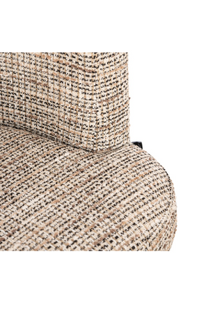 Curved Modern Swivel Chair | Richmond Interiors Cheyenne | Oroa.com