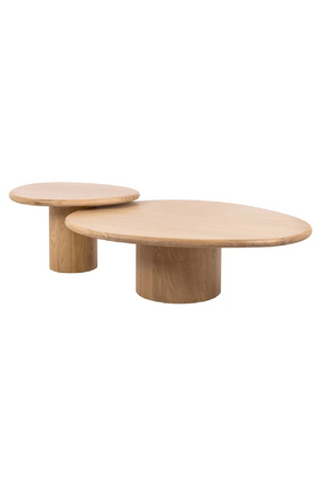 Natural Oak Coffee Table Set (2) | Richmond Interiors Oakley | Oroa.com