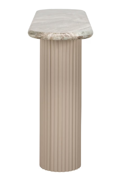 Beige Marble Console Table | Richmond Interiors Coronel | Oroa.com