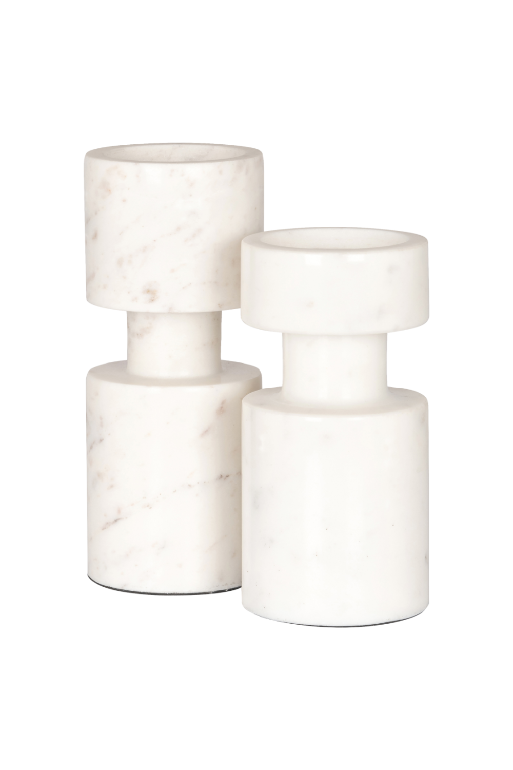 White Marble Candle Holder | OROA Melle | Oroa.com