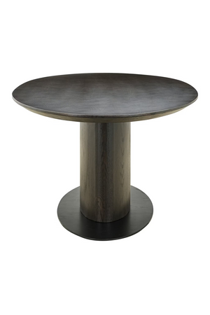 Dark Brown Wooden Oval Dining Table | Richmond Interiors Gordon | Oroa.com