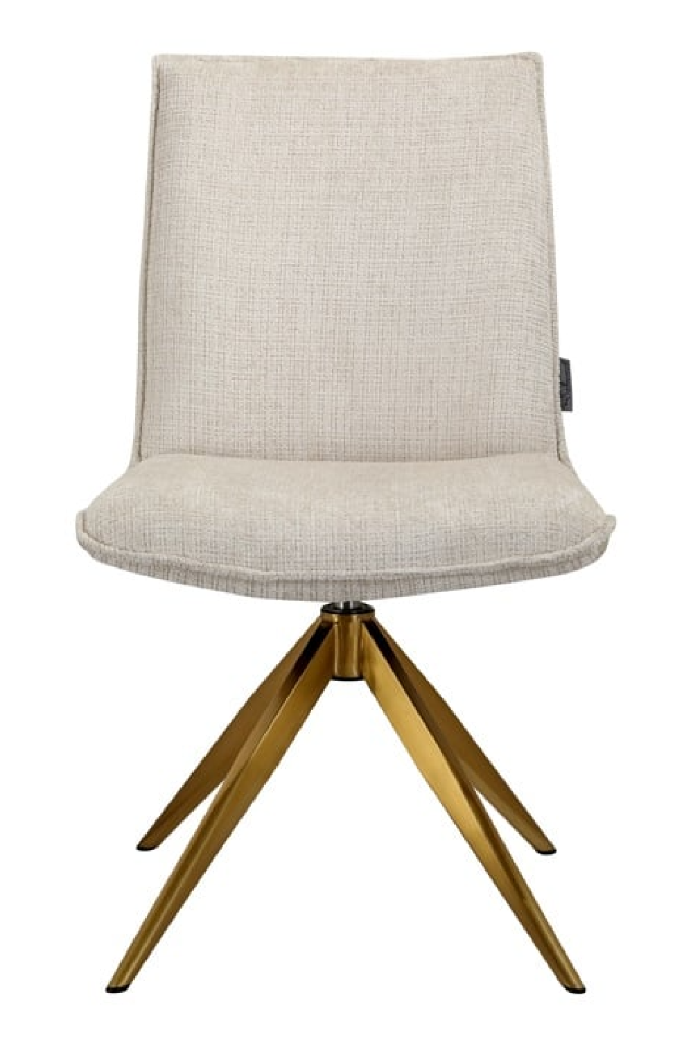 Beige Chenille Swivel Chair | Richmond Interiors Dakota | Oroa.com