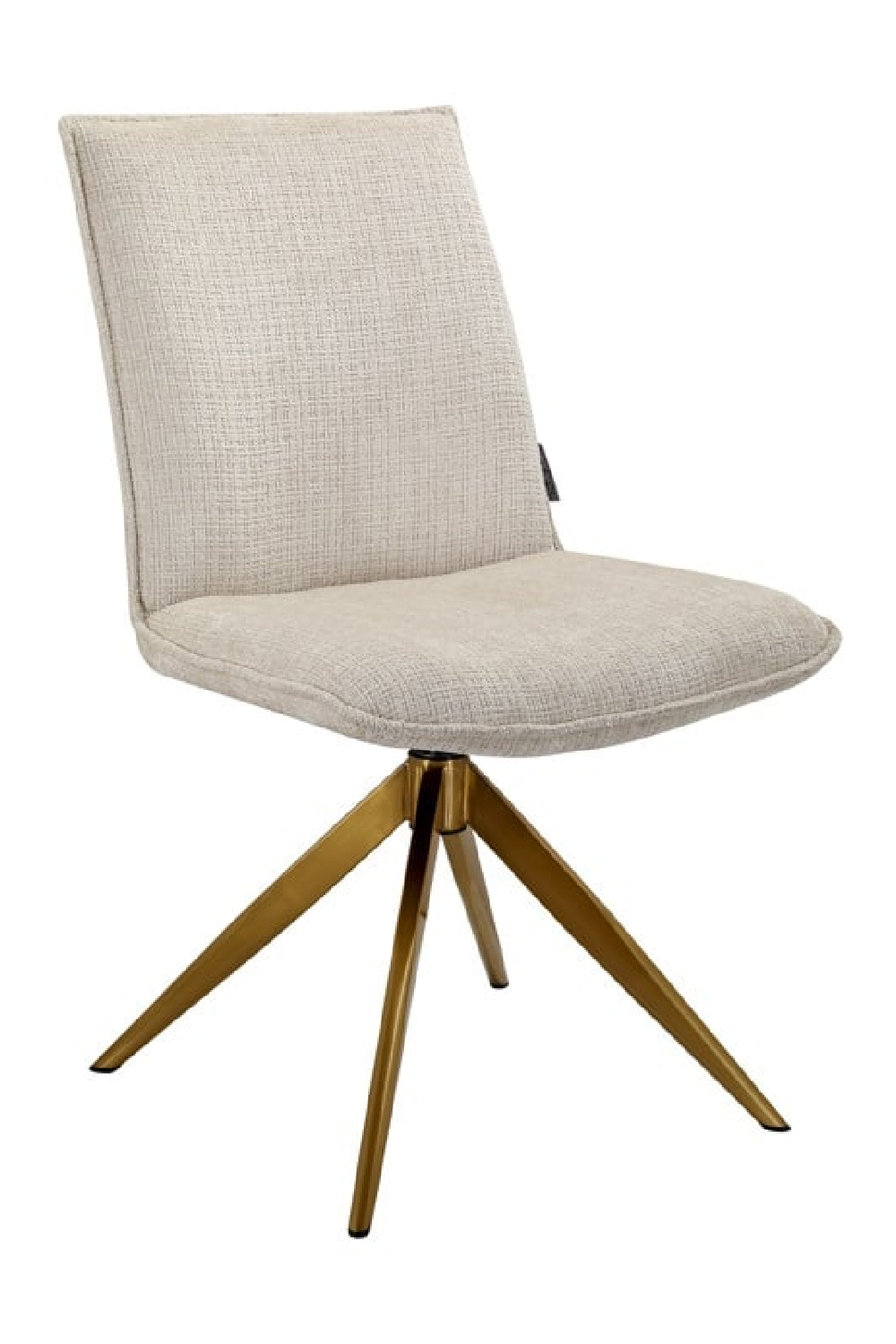 Beige Chenille Swivel Chair | Richmond Interiors Dakota | Oroa.com