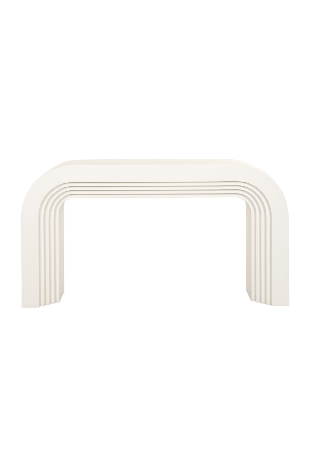 White Arched Console Table | OROA Rainbow | Oroa.com