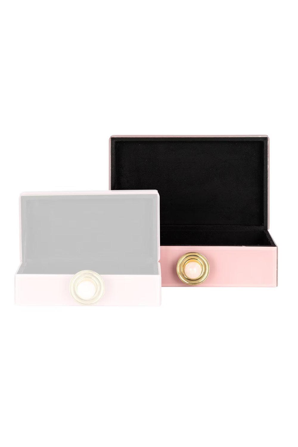 Pink Glass Storage Box | OROA Jamila | Oroa.com