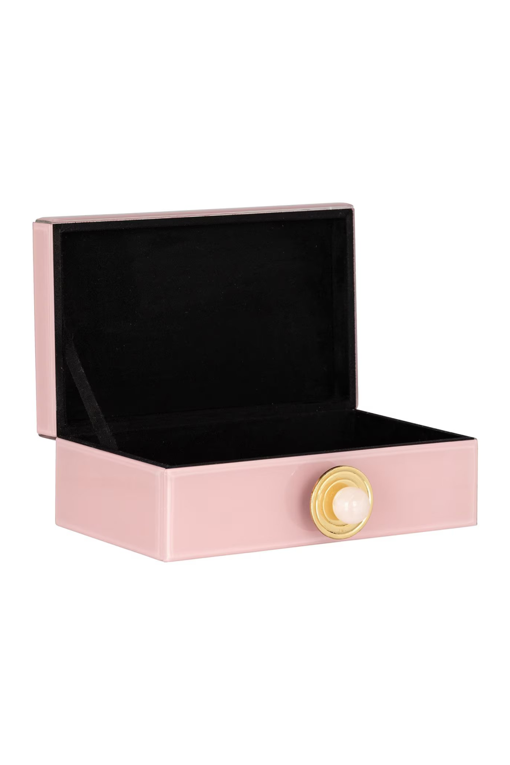 Pink Glass Storage Box | OROA Jamila | Oroa.com