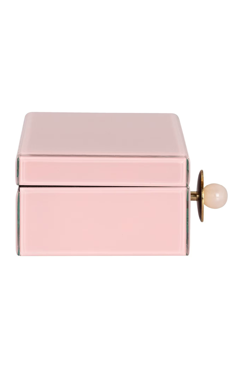 Pink Glass Storage Box | OROA Jamila | Oroa.com