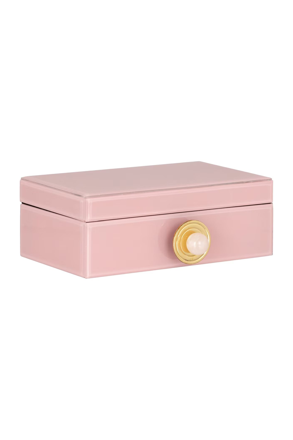 Pink Glass Storage Box | OROA Jamila | Oroa.com