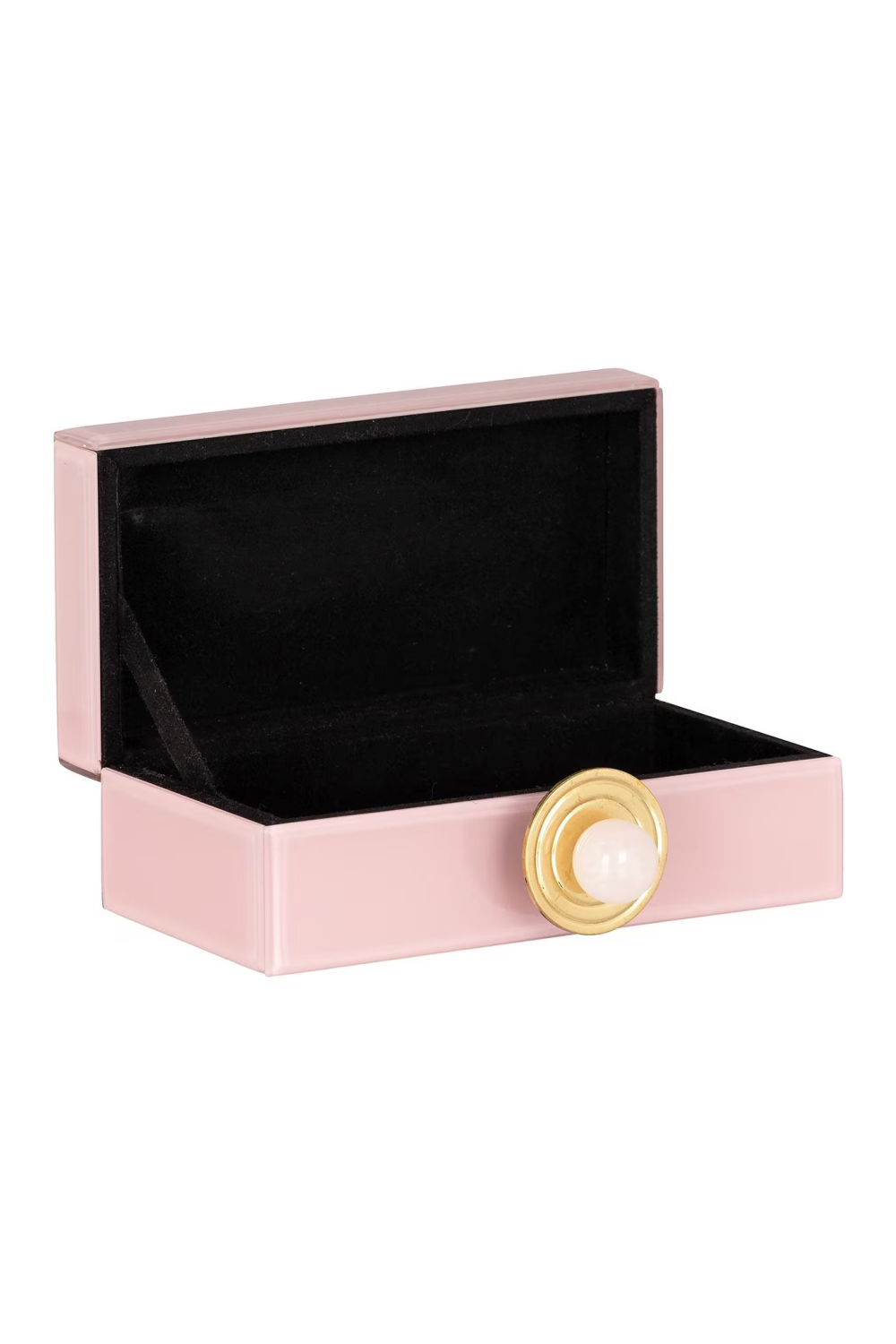 Pink Glass Storage Box | Richmond Interiors Jamila | Oroa.com