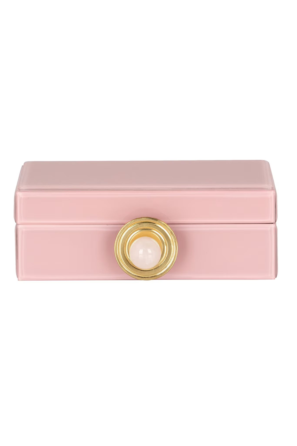 Pink Glass Storage Box | OROA Jamila | Oroa.com