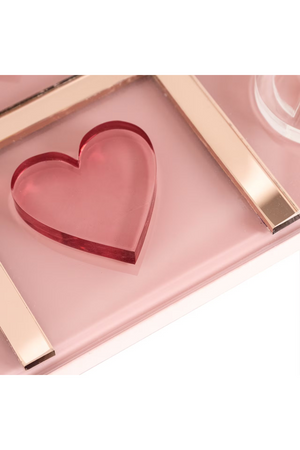 Pink Decorative Tic Tac Toe | Richmond Interiors Jolisa | OROA