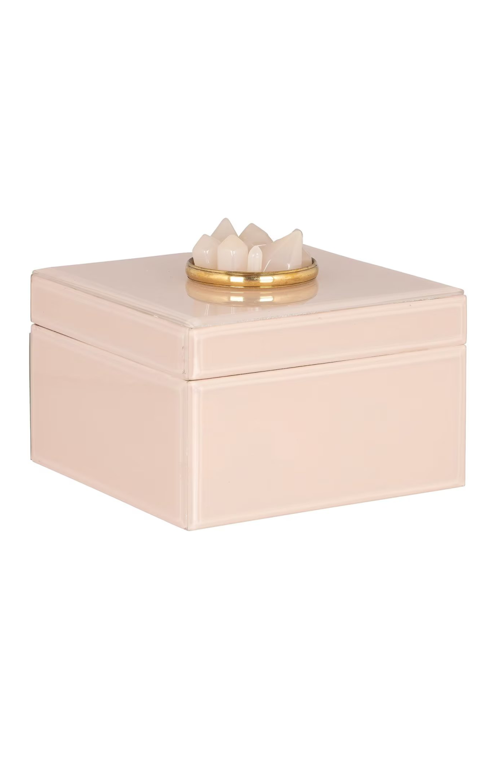 Pink Glass Storage Box | OROA Jalisa | Oroa.com