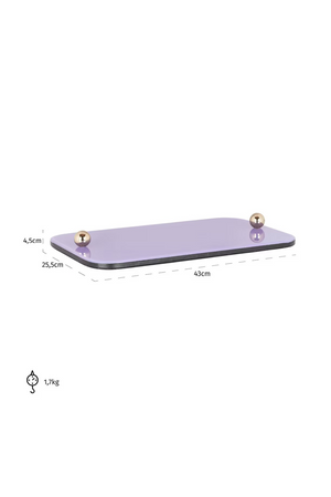 Purple Glass Tray | Richmond Interiors Judy | Oroa.com