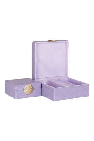 Purple Lattice Jewelry Box | Richmond Interiors Joelle | Oroa.com