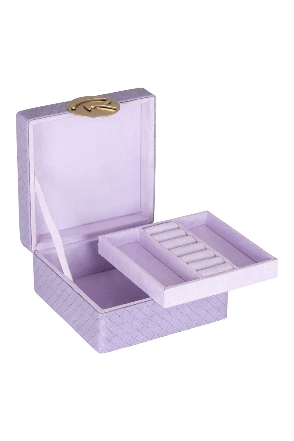 Purple Lattice Jewelry Box | OROA Joelle | Oroa.com