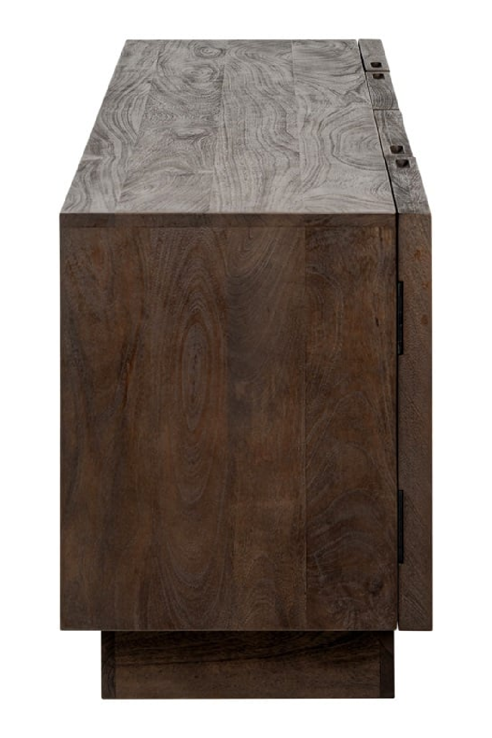 Mango Wood 4-Door TV Unit | Richmond Interiors Bryant | Oroa.com