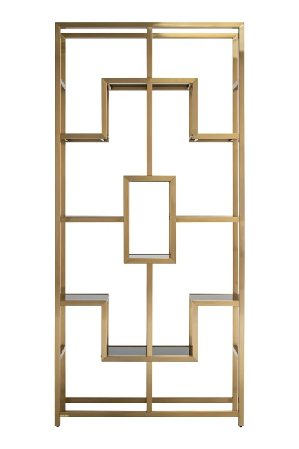 Geometrical Gold Cabinet | Richmond Interiors Magnus | Oroa.com