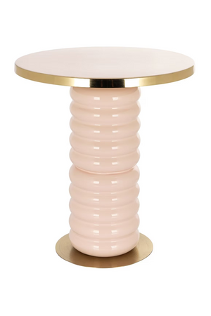 Pink Pedestal End Table | Richmond Interiors Bonsai | OROA