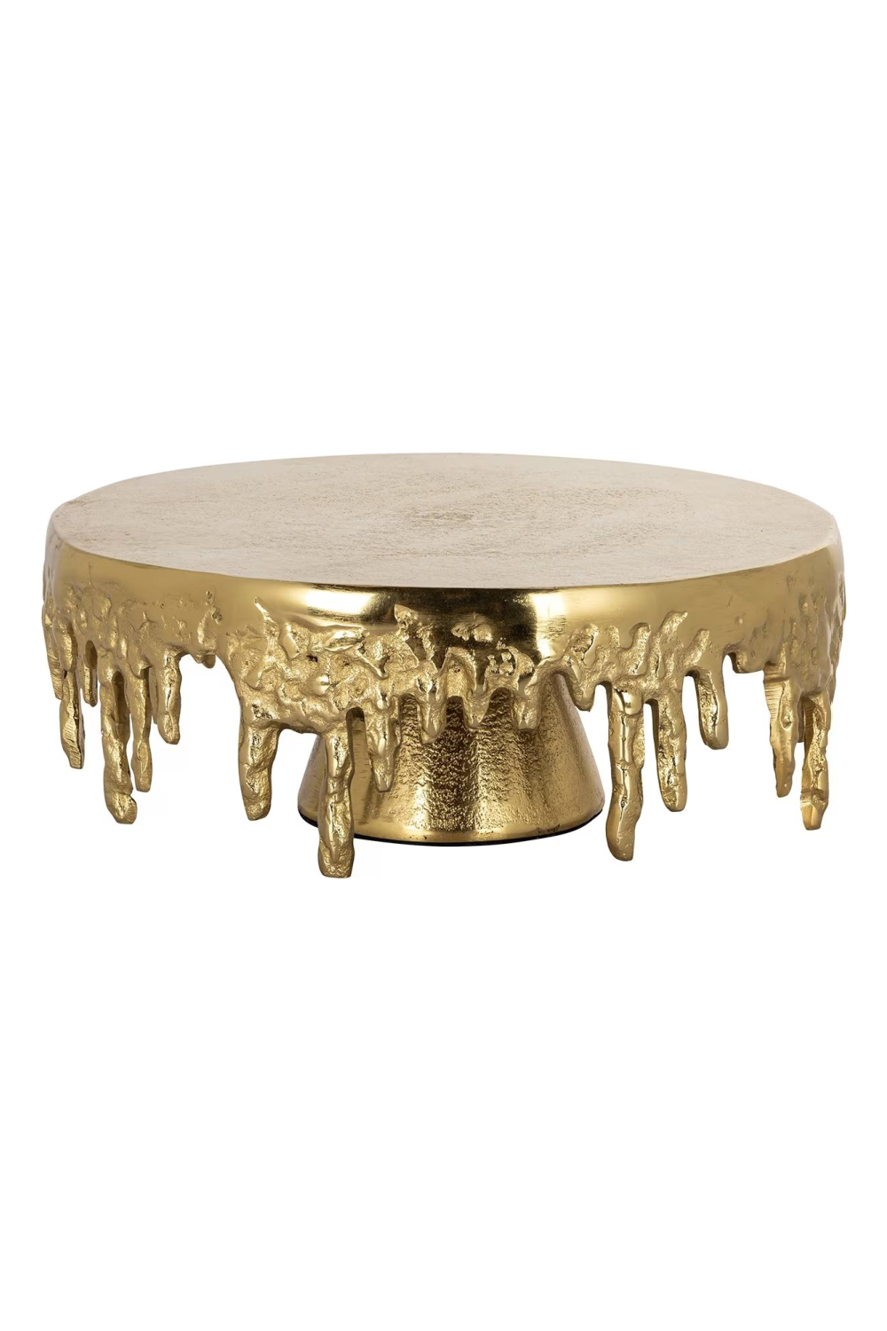 Gold Drip Cakeplate | OROA Carmona | Oroa.com