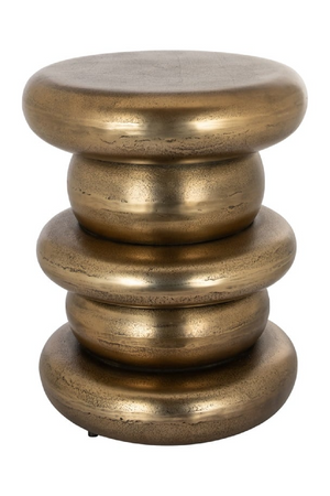 Gold Aluminium End Table | Richmond Interiors Ela | Oroa.com