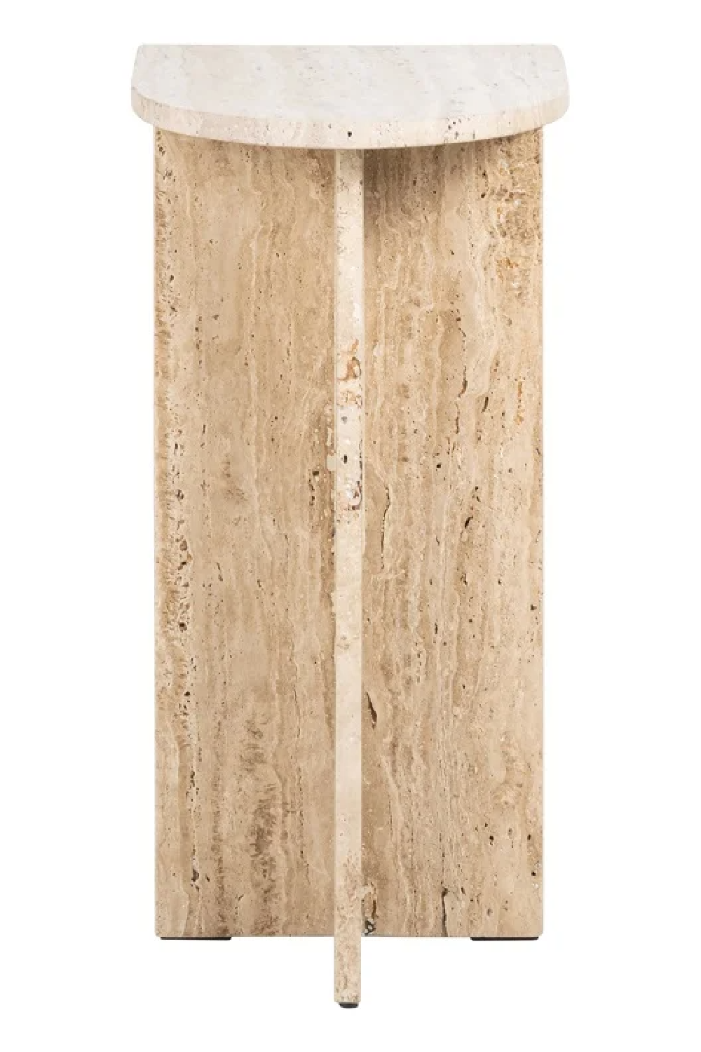 Travertine Modern End Table | OROA Costello | Oroa.com