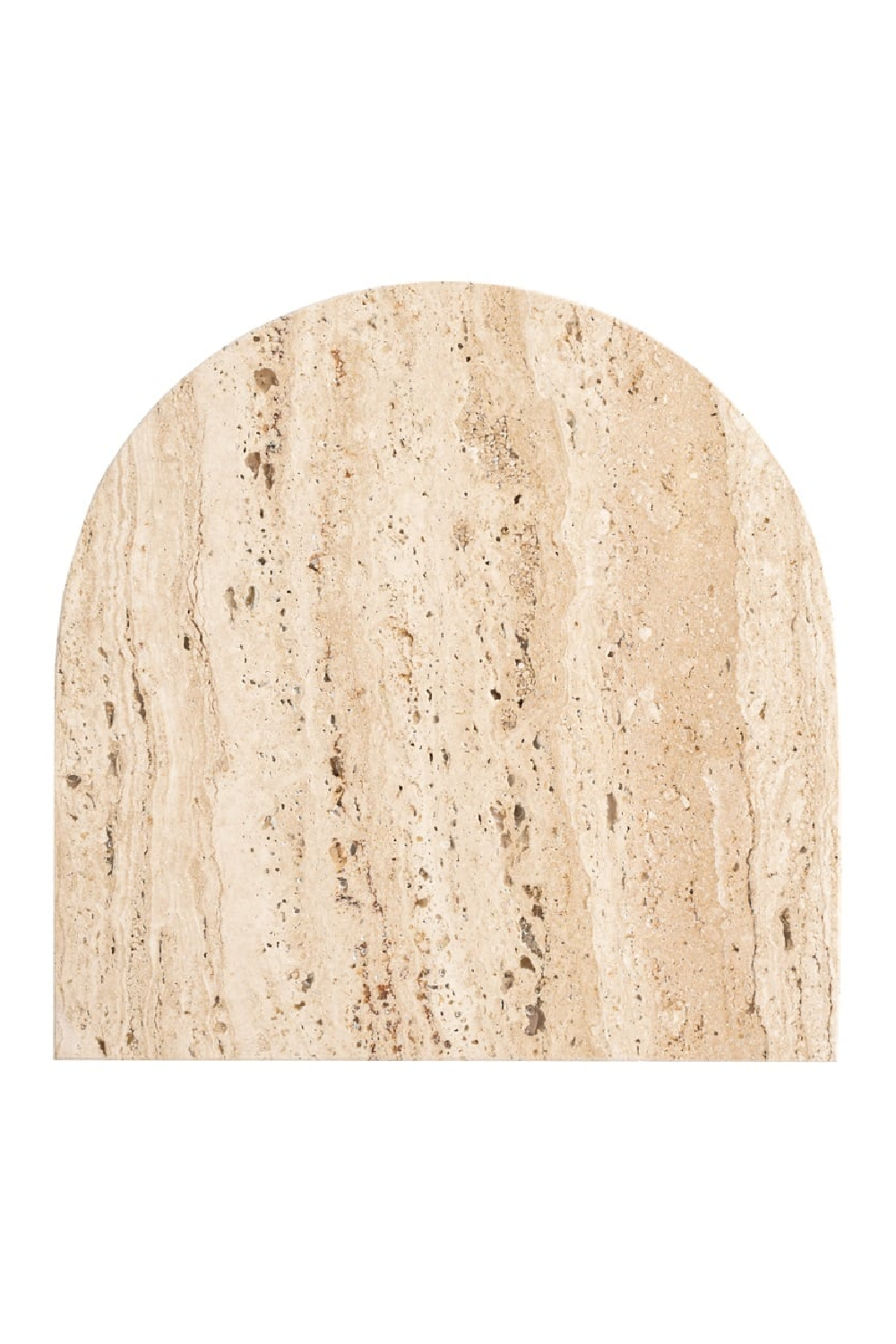Travertine Modern End Table | Richmond Interiors Costello | Oroa.com